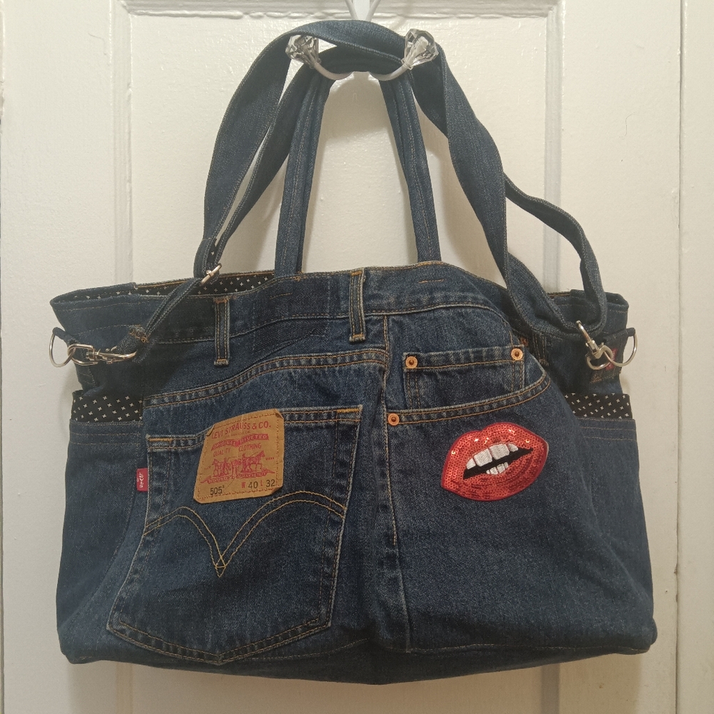 Vintage Levi's Denim Tote Bag